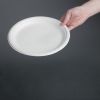 Fiesta Compostable Bagasse Plates Round 260mm (Pack of 50)