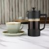 Olympia Contemporary Cafetiere Black 3 Cup