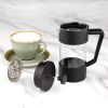 Olympia Contemporary Cafetiere Black 3 Cup