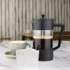 Olympia Contemporary Cafetiere Black 8 Cup