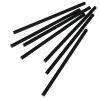 Fiesta Compostable Paper Cocktail Stirrer Straws Black (Pack of 250)