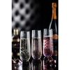 Utopia Raffles Diamond Champagne Glasses 300ml (Pack of 6)