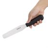 Hygiplas Straight Blade Palette Knife Black 15cm