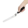 Hygiplas Angled Blade Palette Knife Black 19cm