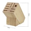 Vogue Wooden Knife Block 9 Slots