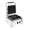 Nisbets Essentials Contact Grill Ribbed Top