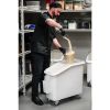 Cambro Mobile Ingredient Bin White 102Ltr