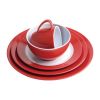 Olympia Kristallon Gala Colour Rim Melamine Mug Red 285ml (Pack of 6)