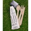 Reusable Rice Husk Cutlery Set