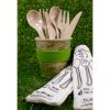 Reusable Rice Husk Cutlery Set