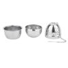 Olympia Oval Stainless Steel Tea Strainer 40() x 55(H)mm