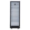 Nisbets Essentials Upright Display Cooler Black - 346Ltr