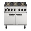 Lincat Phoenix 6 Burner Oven Range PHGR01