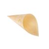 Fiesta Compostable Wooden Canape Cones 75mm (100 pack)