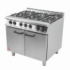 Falcon 6 Burner Dominator Plus Oven Range G3101 Natural Gas with Feet