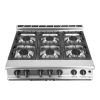 Falcon 6 Burner Dominator Plus Oven Range G3101 Natural Gas with Feet