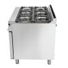 Falcon 6 Burner Dominator Plus Oven Range G3101 Propane Gas with Feet