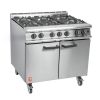 Falcon 6 Burner Dominator Plus Gas Oven Range G3101 with Castors