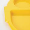 Olympia Kristallon Large Polycarbonate Compartment Food Trays Yellow 375mm