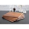 T&G Square Wooden Table Mats (Pack of 4)