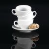 Churchill Art de Cuisine Menu Porcelain Cappuccino Cups 341ml (Pack of 6)