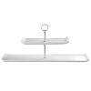 Churchill 2 Tier Rectangular Plate Tower 560mm (2 Pack)
