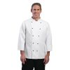 Whites Chicago Unisex Chef Jacket Long Sleeve White XS