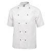 Whites Chicago Unisex Chefs Jacket Short Sleeve White