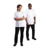 Whites Chicago Unisex Chefs Jacket Short Sleeve White