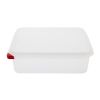 Araven Polypropylene 1/2 Gastronorm Food Container 6.5Ltr (4 pack)