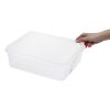Araven Polypropylene 1/2 Gastronorm Food Container 6.5Ltr (4 pack)