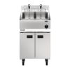 Lincat Opus 800 Single Tank Twin Basket Free Standing Gas Fryer 600mm OG8107