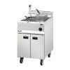 Lincat Opus 800 Single Tank Twin Basket Free Standing Gas Filtration Fryer OG8107/OP