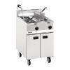 Lincat Opus 800 Twin Tank Twin Basket Free Standing Gas Filtration Fryer OG8111/OP