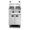 Lincat Opus 800 Twin Tank Twin Basket Free Standing Gas Dual Filtration Fryer OG8111/OP2