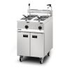 Lincat Opus 800 Twin Tank Twin Basket Free Standing Gas Dual Filtration Fryer OG8111/OP2