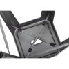 Bolero Bistro Steel High Stool Gun Metal (4 pack)