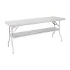 Vogue Stainless Steel Folding Work Table