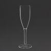 Olympia Kristallon Polycarbonate Champagne Flutes 210ml (Pack of 12)