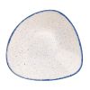 Churchill Stonecast Hints Triangular Plates Indigo Blue 229mm (12 Pack)