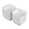 Fiesta Compostable Bagasse Burger Boxes with Bottom Ridges 157mm (500 Pack)