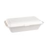 Fiesta Compostable Bagasse Hinged Food Containers 248mm (250 Pack)