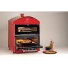 King Edward Pizza King Oven and Warmer PK1W Red