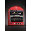 King Edward Pizza King Oven and Warmer PK1W Red