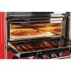 King Edward Pizza King Oven and Warmer PK1W Red