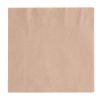 Vegware Recycled Lunch Napkin Kraft 33x33cm 2ply 1/4 Fold (2000 pack)