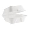 Vegware Compostable Bagasse Burger Boxes 152mm (Pack of 500)