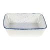 Churchill Stonecast Hints Square Baking Dishes Indigo Blue 250mm (6 Pack)