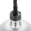 Buffalo Retractable Dome Heat Lamp Silver 2.5kW
