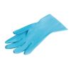MAPA Vital 117 Liquid-Proof Light-Duty Janitorial Gloves Blue